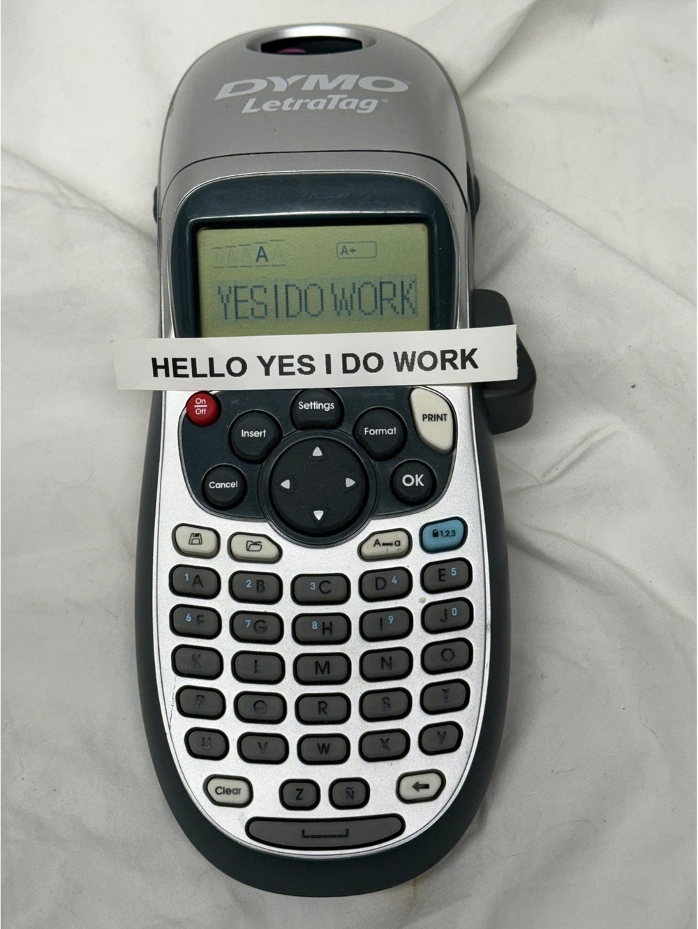 DYMO LetraTag Handheld Label Maker with Keyboard and Display
